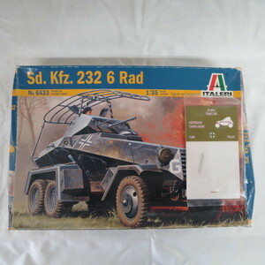 ジャンク！１/35・イタレリ＝NO.６４３３・ドイツ・”Sd.Kfz.232“・６Rad＋おまけのルビオ・金属バレルパーツ！