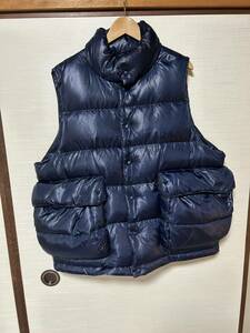 DAIWA PIER39 ダイワピア39 TECH BACKPACKER DOWN VEST テックバックパッカーダウンベスト2023AW ダークネイビー　Lサイズ