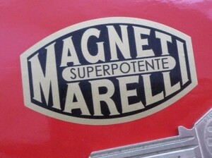 2枚セット ◆送料無料◆ 海外 Magneti Marelli Superpotente Black & Gold マニエッティ・マレリ 65mm ステッカー