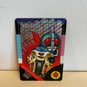 仮面ライダー SD カード バンダイ ①仮面ライダー1号&ネオサイクロン　1992