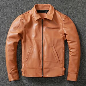 ファッション ライダースジャケット レザージャケット 牛革 vintage ヴィンテージ 本革 革ジャン メンズ20304050代 S~5XL