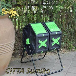 実用品 家庭菜園 農業 堆肥コンポスター 堆肥 ビンタンブラー 140L 360° コンポスター 堆肥作り 有機肥料 リサイクル 花壇 野菜作り 掃除