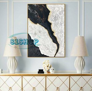 Art hand Auction Extremely beautiful item★ Purely hand-painted oil painting, reception room hanging, entrance decoration, hallway mural Z, Painting, Oil painting, Abstract painting