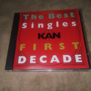 ベストCD ＫＡＮ The Best Singles FIRST DECADE 帯なし