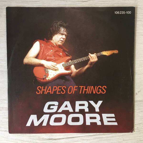 GARY MOORE SHAPES OF THINGS ドイツ盤　プロモシート