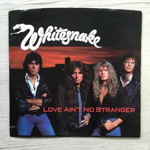 WHITESNAKE LOVE AIN'T NO STRANGER US record PROMO
