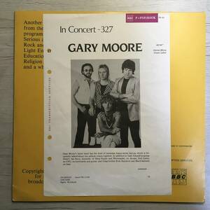 GARY MOORE IN CONCERT 327 UK盤