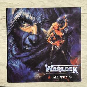 WARLOCK ALL WE ARE スペイン盤