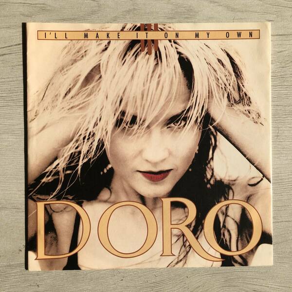 DORO I'LL MAKE IT ON MY OWN ドイツ盤