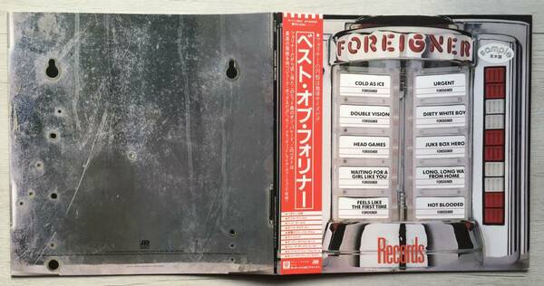 PROMO FOREIGNER RECORDS