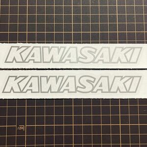 Kawasaki カワサキ　カッティングステッカー　2枚セット