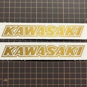 Kawasaki カワサキ　カッティングステッカー　2枚セット