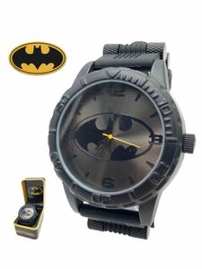 ●超美品●超高級●BATMAN●バッドマン●ブランド●ブラック●腕時計●小物●ステンレス●ACCUTIME●BAT9350●0316●箱付き●GA052