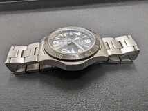 CASIO カシオ OVERLAND オーバーランド OVW-110 デイト タフソーラー 電波腕時計 稼働品 ダイバー風 ヴィンテージ アンティーク メンズ_画像6