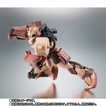 ROBOT魂 〈SIDE MS〉 MS-06D ザク・デザートタイプ カラカル隊所属機 ver. A.N.I.M.E. 輸送箱未開封 ラスト１点！『機動戦士ガンダムMSV』 _画像8