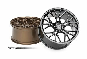 【鍛造】FACE WHEELS　FW1006　FORGED 1PCホイール18インチ（フェイスホイール）