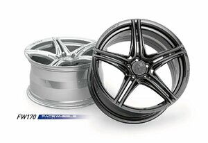 【鍛造】FACE WHEELS　FW170　FORGED 1PCホイール18インチ（フェイスホイール）