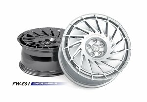 【鍛造】FACE WHEELS　FW-E01　FORGED 1PCホイール18インチ（フェイスホイール）