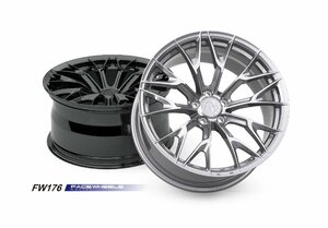 【鍛造】FACE WHEELS　FW176　FORGED 1PCホイール18インチ（フェイスホイール）