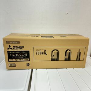 【未開封品】MITSUBISHI 三菱電機 サイクロン式 コードレススティッククリーナー iNSTICK ZUBAQ HC-JD2C-N マットグランゴールド 