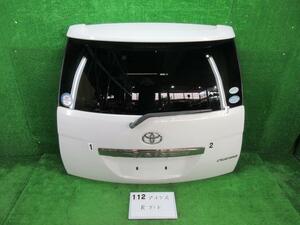  Toyota Isis CBA-ANM10W back door rear gate 073 716950