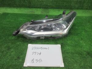 カローラアクシオ DAA-NKE165 左ヘッドライト LED 12-596 ハイブリッドG 308367