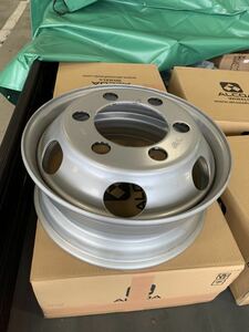 三菱純正 キャンター新車外しスチールホイール TOPY 17.5×6.00 6穴△