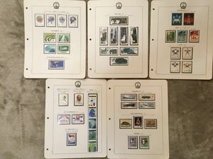 1円 【未使用】 中国切手ボストーク 郵便輸送機関の切手 T49 北京新国際空港切手 T47 レイク・プラシッド冬季オリンピック大会記念 J54