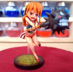 ナミ　リペイント塗装済み完成品/ワンピース/ワールドコレクタブルフィギュア/ワーコレ/WCF/ ONEPIECE figure repaint