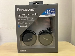 ★新品★ パナソニック ワイヤレス ステレオヘッドフォン RP-HF410B-K ブラック Bluetooth ◆送料全国一律500円◆