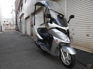 SYM　RV200i　RFGLF18W　ジャンク車　リアボックス・ルーフ・ETC付