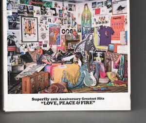 通常盤3CDベスト！Superfly [Superfly 10th Anniversary Greatest Hits『LOVE, PEACE & FIRE』]