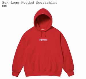 S 23FW Supreme Box Logo Hooded Sweatshirt Red シュプリーム ボックス ロゴ フーディ パーカー スウェット レッド 赤 新品未使用