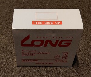 LONG WP22-12NE 12V 22Ah シールドバッテリー 高耐久タイプ 手渡し限定