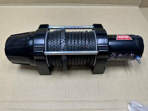 【WARN】電動ウInch VRX45-s シンセティッBlackープ New item未使用 最大牽引力:2,041kg 電圧:12V