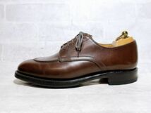 【極美品】JOHNSTON & MURPHHY ARISTOCRAFT 高級 Uチップ ビジネスシューズ 本革 レザー グッドイヤー製法 US7.5（約25.5cm）メンズ_画像4