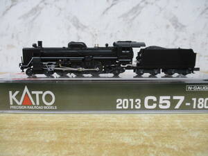 e9-4（2013 C57-180）蒸気機関車 KATO カトー Nゲージ N-GAUGE 鉄道模型 動作未確認 現状渡し