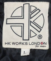HK WORKS LONDON（HK ワークス ロンドン）/ポリ/中綿/ミリタリー/パーカージャケット/L_画像8