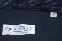 CAPRI（カプリ）/コットン100％/ボタンダウンシャツ/M_画像6