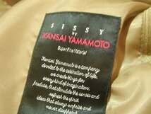 ssy7837 ■ SISSY by KANSAI YAMAMOTO ■ コーデュロイ ジャケット ダークベージュ 2つボタン サイズ100AB7 100-90-180 山本寛斎_画像9