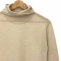 【新品】 Little $uzie / リトルスージー | 2023AW | Extra Fine Merino Wool Hooded Knit ウール フーデッドニット | One | Ivory_画像2