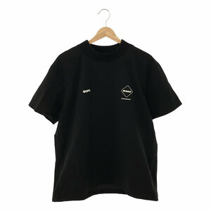 【美品】 FCRB / エフシーレアルブリストル | 2023SS | DOT AIR S/S PISTE / ストレッチ ドットエア トップス | S | ブラック | メンズ