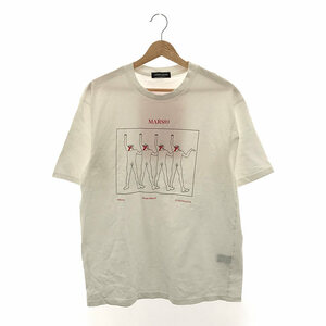 UNDER COVER / アンダーカバー | × MARS89 両面プリント Tシャツ | 3 | ホワイト | メンズ