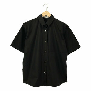 【美品】 THE ROW / ザロウ | 2023SS | BEC SHIRT コットン シャツ | XS | ブラック | レディース