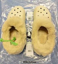 クロックス ファーエバークラッシュ ボーン M9/W11 (27cm) 使用少 crocs Furever Crush (208446-2Y2) ボア もこもこ_画像3