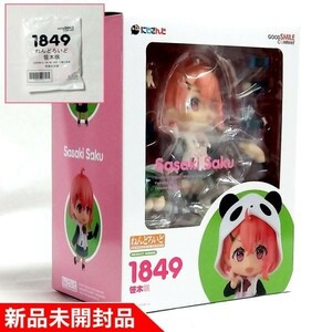 ◇【国内正規品　新品未開封】ねんどろいど笹木咲　グッスマ　グッドスマイルオンライン特典特製丸台座付　にじさんじ 品番88