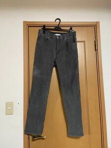 CURLY 5POCKET DENIM PANTS ジーンズ デニム パンツ　グレー