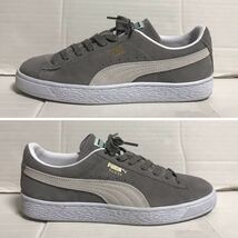 PUMA プーマ SUEDE スエード グレー シューズ 25.5_画像1