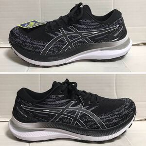 送料無料 asics アシックス GELKAYANO 29 ゲル カヤノ シューズ 黒 ブラック タグ付き EXTRA WIDE 26.5 ランニング 運動靴 