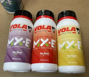 VOLA 最新 MX-E リキッド 250ml 3本セット 【auction by polvere_di_neve】液体 パラフィン ワックス toko swix holmenkol snoli maplus